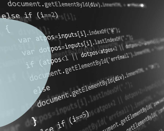 Código JavaScript validando correo