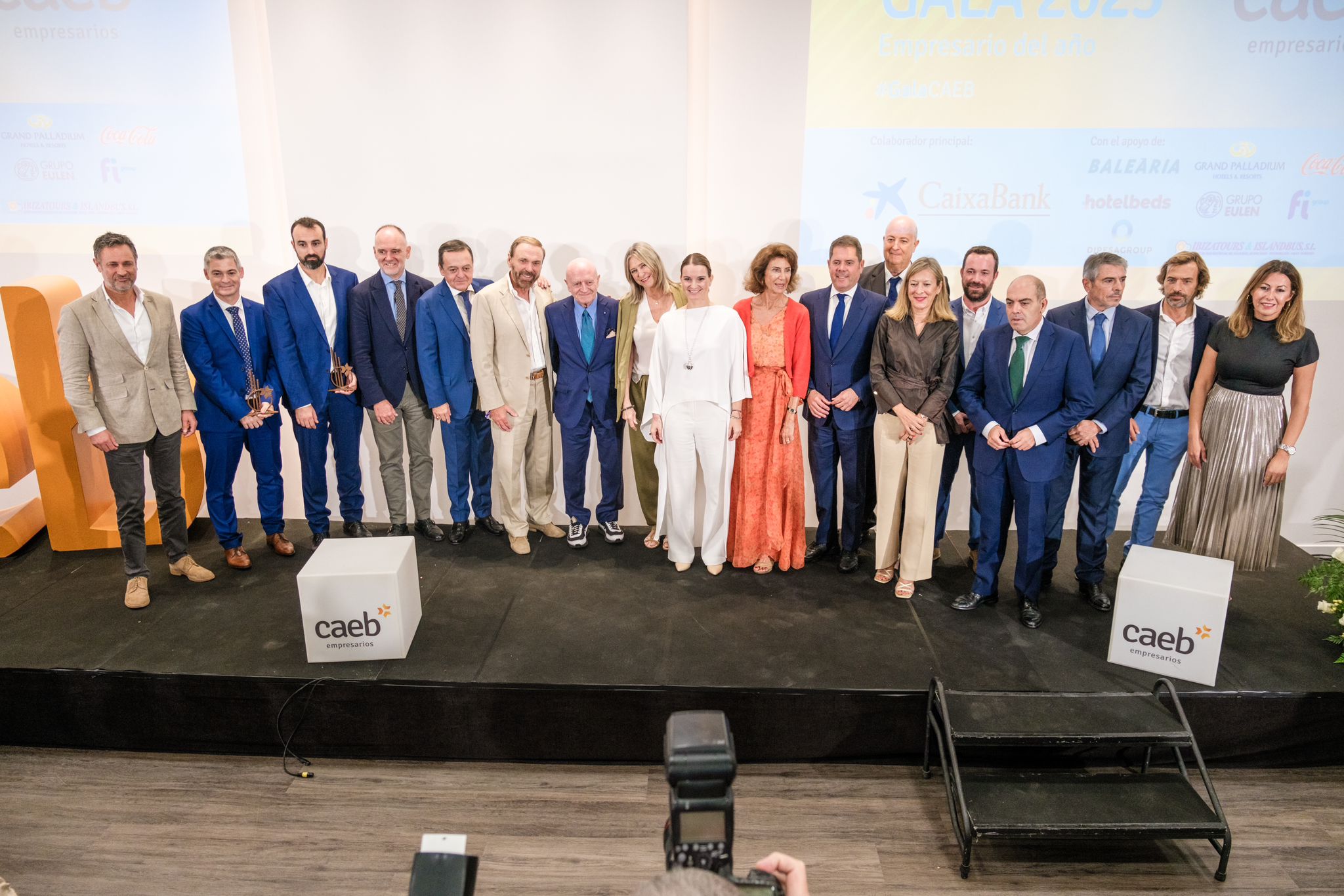 Todos los premiados de la gala "Empresario del año"