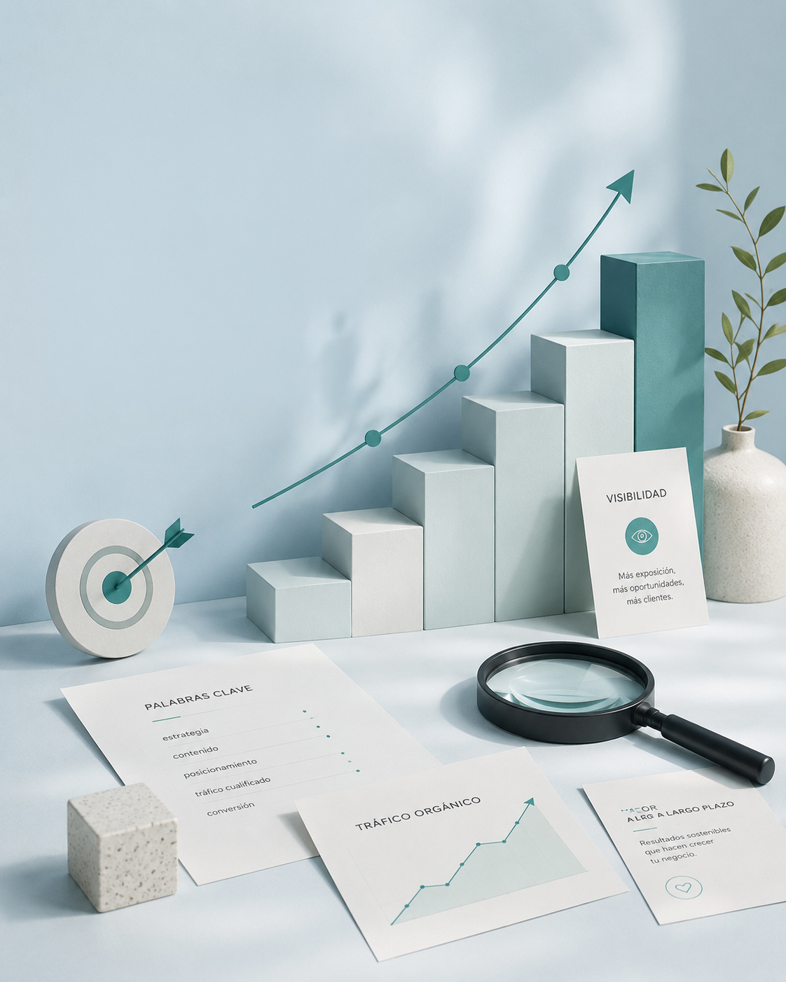 Crecimiento orgánico y análisis de visibilidad SEO
