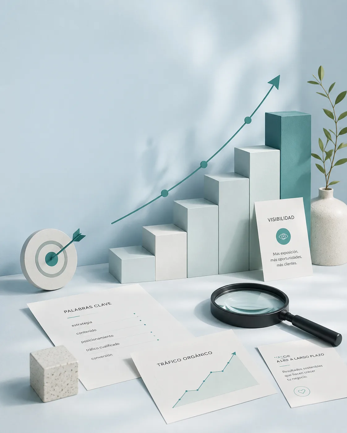 Crecimiento orgánico y análisis de visibilidad SEO